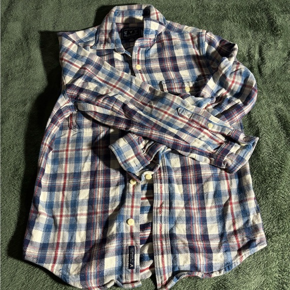 Red, White and Blue Men’s Button Up - Picture 1 of 3